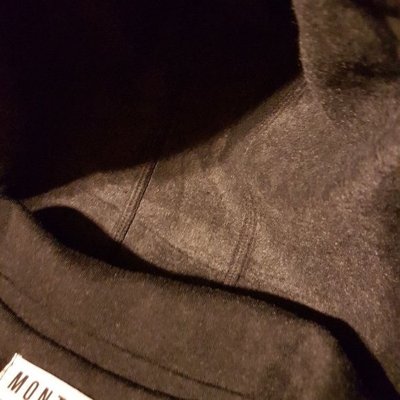 Military/Moto Charcoal Lined Jacket w Hood - Picture 7 of 8